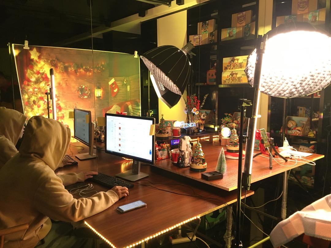微缩场景暖光搭建